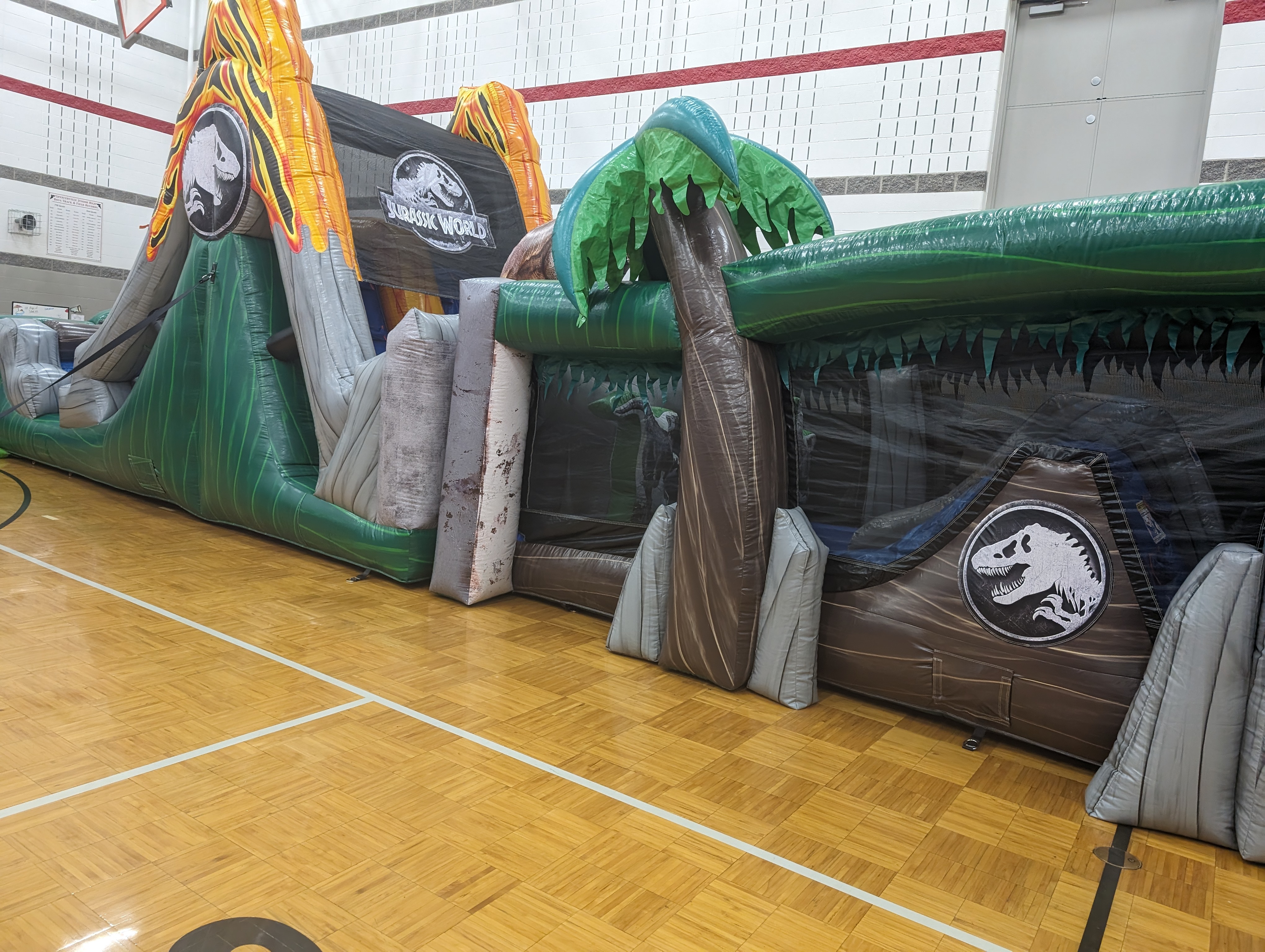 Jurrasic World Obstacle Course
