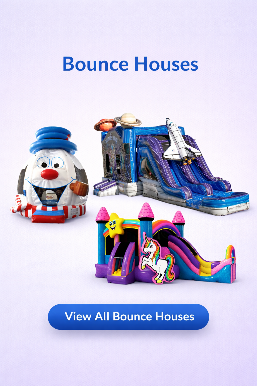 All bounce house rentals